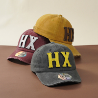 Gorra de Béisbol Estilo Dad Hat, Desgastada, Vintage, Rota, de Algodón Lavado, con Logotipo Personalizado, MOQ Bajo, Muestra Gratis, Promocional