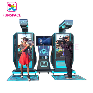 Équipement Funspaces VR <span class=keywords><strong>AR</strong></span> MR Arcade 9D Simulator Game Machine VR Gun Shooting - Product Image 4