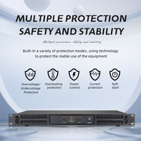 Amplificateur de puissance numérique de classe D COKYIS 1U pour montage en rack, 2/4 canaux, système audio professionnel pour KTV, sonorisation en direct, amplificateur de puissance audio