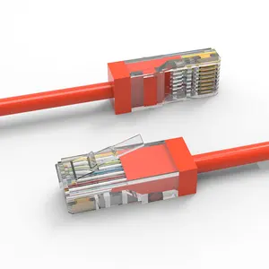 APBG kabel ethernet kustom FTP 23awg Cat6 untuk komputer 8P8C UTP / STP jaringan LAN dan kabel Pusat Data 1m 5m 20m