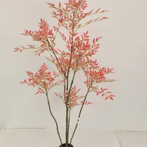 Nantianzhu Luxe Intérieur Grand Centre Commercial <span class=keywords><strong>Paradis</strong></span> Paysage Bionique <span class=keywords><strong>Camping</strong></span> Simulation Arbres Verts Lumineux Côté Salon - Product Image 1