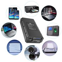 Mini Power Bank, chargeur portable remplaçable, 12v 6000mah, Powerbank pour iPhone, batterie externe