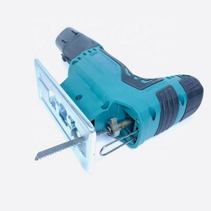 Scie à onglet sans fil NEOBRISKEN 12V, double action, pour le travail du bois, du métal et des carreaux, alimentée par batterie N501 12V - Product Image 2