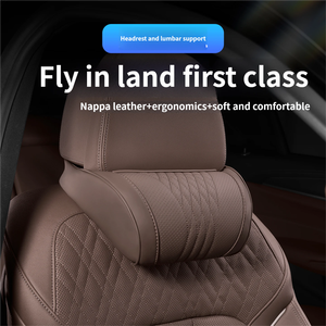 พนักพิงศีรษะในรถยนต์ เหมาะสำหรับรถยนต์เมอร์เซเดส-เบนซ์ A200L/C260L/E300L พนักพิงศีรษะในรถยนต์ + ที่รองหลัง ดีไซน์ทันสมัยสำหรับรถยนต์ทั้งคัน - Product Image 6