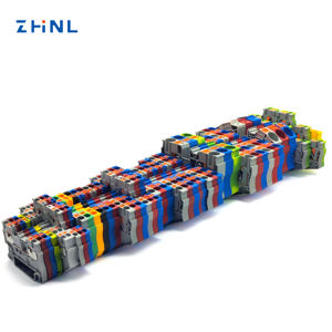 Offres Spéciales 20-4 Awg PT16 <span class=keywords><strong>Din</strong></span> <span class=keywords><strong>Rail</strong></span> Push-In Push Câble Connecteur Fil à Fil <span class=keywords><strong>Bornier</strong></span> - Product Image 6