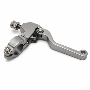 Levier de frein et d'embrayage réglable en aluminium CNC compatible avec la plupart des motos japonaises 22 mm 7/8 pouces - Product Image 1