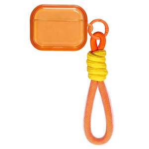 เหมาะสำหรับเคสป้องกันหูฟังแอปเปิ้ลแอร์พอดโปร 3 กรอบสีทึบโปร่งใส เคสหูฟังแบบนุ่มป้องกันการตกกระแทกแบบเต็มรูปแบบ - Product Image 6