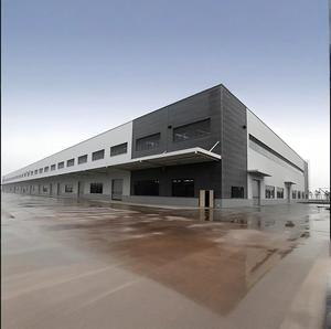 Fogo industrial moderno durável do supermercado da oficina do armazenamento provisório do armazém de aço resistente amigável de Eco - Product Image 1