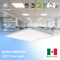 Plafonnier LED Commercial Rétroéclairé à Intensité Variable Certifié ETL Alite avec Fonction d'Urgence et Télécommande 2x2 1x4 2x4