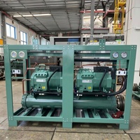 Refroidisseur industriel 407C 410A refroidi par air avec compresseur à pompe électrique 10HP pour refroidissement automatique et réduction de température
