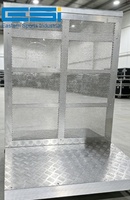 Barrera de Control de Multitudes de Aluminio con Certificado ESI TUV, Barricada Portátil Mojo para Conciertos, Festivales, Eventos en Vivo, Protección y Seguridad