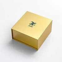 Boîte à Livres Pliable Tout-en-un Étanche à Fermeture Magnétique pour Vêtements et Chaussures, Boîte Cadeau Rigide en Carton Recyclable Imprimée UV