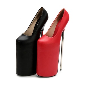 Super 30 <span class=keywords><strong>cm</strong></span> <span class=keywords><strong>tacco</strong></span> alto <span class=keywords><strong>20</strong></span> <span class=keywords><strong>cm</strong></span> con plateau di moda scarpe da donna Citi tendenze Pole Dance scarpe da donna esotiche da ballo da palcoscenico scarpe da donna - Product Image 4