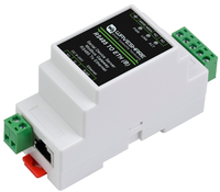 Servidor Ethernet Industrial AIsmartlink RS485 a RJ45, Convertidor TCP/IP a Serial con Montaje en Riel