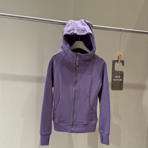 <span class=keywords><strong>Lulu</strong></span> SCUB * Sweat à capuche de sport et de yoga de même style, coupe ajustée, veste <span class=keywords><strong>cardigan</strong></span> à capuche, haut pour femme, tenue d'automne - Product Image 4