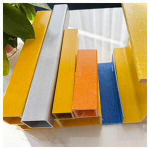 Gफ़्रंप फाइबरग्लास लुडेड उच्च शक्ति हल्के संक्षारण प्रतिरोधी वर्ग ट्यूब ट्यूब संरचनात्मक प्रोफाइल - Product Image 4