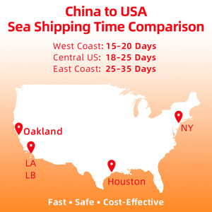 Agente de Transporte Marítimo LCL Puerta a Puerta de China a Estados Unidos Sin Costos Ocultos Servicios de Logística LCL+Express - Product Image 2