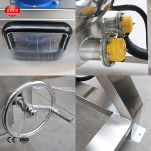 Olla Mezcladora Industrial de Acero Inoxidable de Alto Rendimiento para Pasta de Tomate - Product Image 4