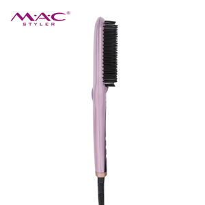 Nouveau produit <span class=keywords><strong>MAC</strong></span> : Lisseur et fer à boucler pour cheveux, peigne chauffant rapide anti-brûlure - Product Image 3