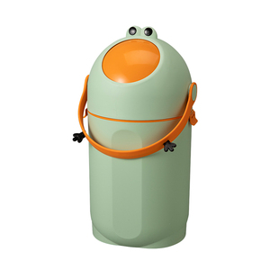 Nhựa Bụi Chất Thải Bin Giỏ Rác Nhà Sử Dụng Bé Tã Thùng Rác Có Thể Pet Tã Thùng Rác Bin Với Cán Bìa - Product Image 2