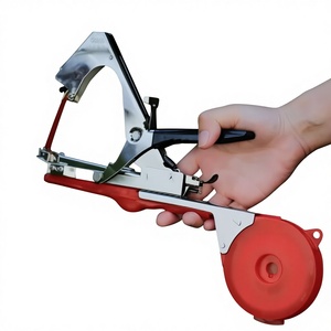 Atadora Eléctrica Portátil Pequeña <span class=keywords><strong>de</strong></span> Acero para Atar Ramas <span class=keywords><strong>de</strong></span> Cultivos <span class=keywords><strong>de</strong></span> Huerto, Viñas, Plantas, Tomates y Uvas - Product Image 1