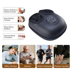 Neuester Mini-Shiatsu-Knetmassagegerät mit Elektrischer Rollfunktion für den Heimgebrauch, Luftdruck-Physiotherapie und 4D-Wärme-Fußmassage - Product Image 5