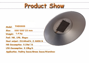 家禽農場、ひよこのための2025年の高品質アフリカ市場ラウンド赤外線ガスブローダーヒーター - Product Image 2