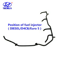 Tuyau de retour d'injecteur de carburant pour moteur diesel Hyundai Van H-1 Grand Starex IMAX ILOAD D4CB EURO 4 EURO 5 31480-4A700 31480-4A701
