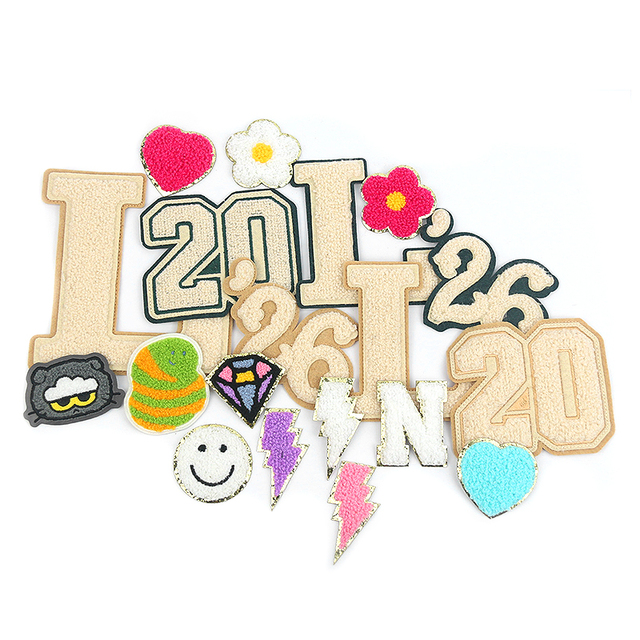 Iron on Custom 3D Puff Logo Embroidery Patch Embroidery Patches for Clothing