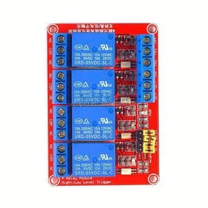 โมดูลไดรฟ์ PLC แบบทริกเกอร์ระดับสูงและต่ำ 5V 12V 24V บอร์ดควบคุมรีเลย์ โมดูลรีเลย์แม่เหล็กไฟฟ้า 4 ช่อง - Product Image 3