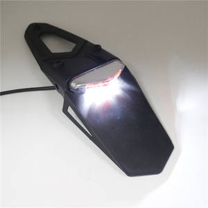 Motorcycle Fender Rear Tail Light, Off-road Vehicle <b>Modified</b> Rear Fender Tail Light, LED Brake and Running Light - Product Image 4