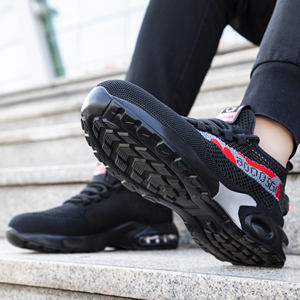 Mejor marca de calzado de seguridad, zapatos de seguridad con punta de acero y tacón alto, calzado de seguridad para ingeniería y trabajo. - Product Image 1