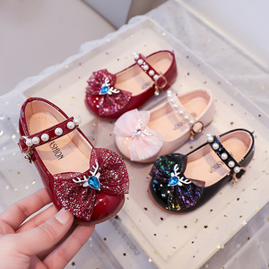 Nuove <span class=keywords><strong>Scarpe</strong></span> in Pelle Morbide e Comode per Bambine, Principesse e Neonati, Calzature Singole - Product Image 3