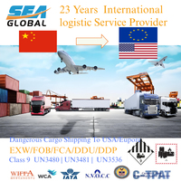Agent d'expédition de marchandises dangereuses Chine vers États-Unis, Canada, Mexique, Royaume-Uni, Pologne - Transitaire LCL - Service logistique de batteries