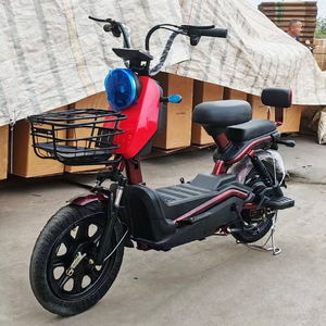 Bicicleta Eléctrica 350W 500W 48V 12Ah 20Ah con Batería de Litio o Plomo, 32km/h, Cesta, Freno de Tambor, Fábrica OEM - Product Image 2