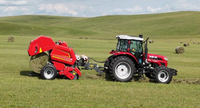 Remorque de ramassage et de transport automatique de balles rondes hydrauliques 9JYY-2.5 Chargeur de balles de foin pour la collecte d'ensilage d'herbe