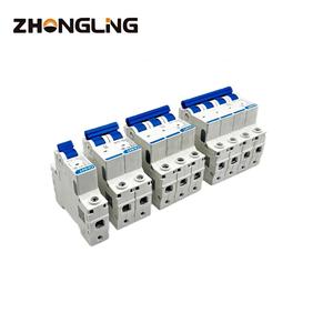 Disjoncteur miniature CHINT NXB-63 2P C63 avec courant nominal 63A et protection LI - Product Image 5