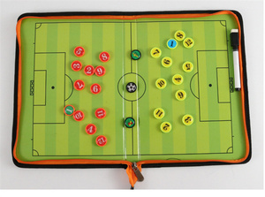 Fournitures pour entraîneurs d'usine en gros Planche tactique de <span class=keywords><strong>football</strong></span> et de basket-ball de style logo en PU pour l'entraînement - Product Image 2