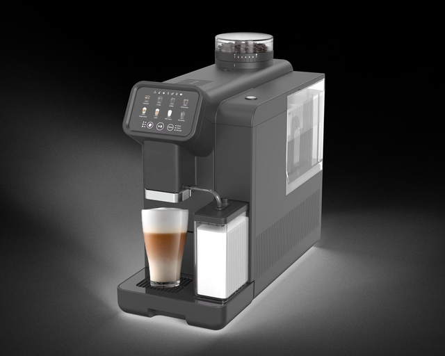 1.2L Large Capacity 19 Bar Pressure Smart Coffee Machine with Auto Shut-Off Brew System for Household Commercial & Garage Use
