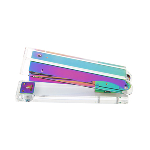 Stapler, novidade de luxo, cor personalizável, acrílico, escritório - Product Image 1