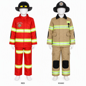 Disfraz de <span class=keywords><strong>Bombero</strong></span> para Niños, Uniforme de <span class=keywords><strong>Bombero</strong></span> <span class=keywords><strong>Sam</strong></span> para Halloween, Ropa de Trabajo para Niños, Disfraz para Niñas, Disfraces para Actuaciones de TV <span class=keywords><strong>y</strong></span> Películas - Product Image 4