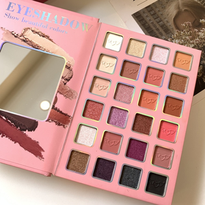 78-Farben-Lidschatten-Palette im Buchstil, 5 Seiten, matt, schimmernd, Highlighter, Rouge, Lippenstift, Kontur, Augenbrauen-Make-up-Set 9067 9061 - Product Image 3