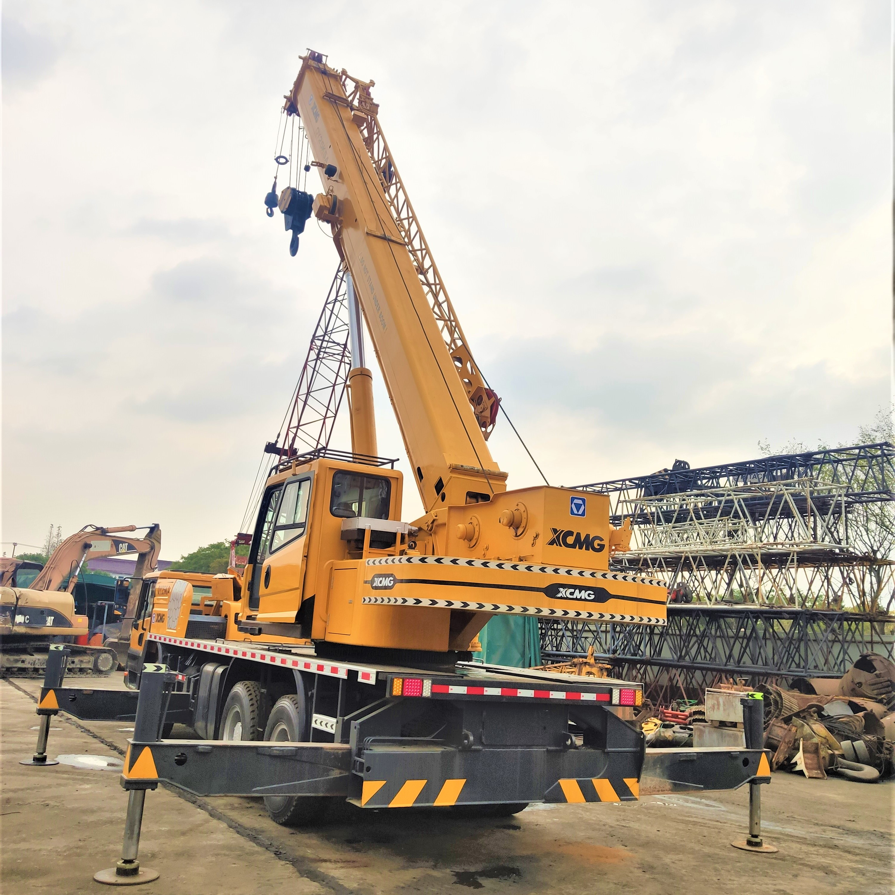 Грузовой кран Gainjoys, б/у, 25 тонн, 50 тонн, гидравлический грузовой кран 70 тонн