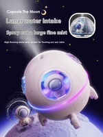 Humidificateur de voiture à brume d'air ultrasonique rechargeable personnalisé KC Mini humidificateur personnel USB avec lumières colorées