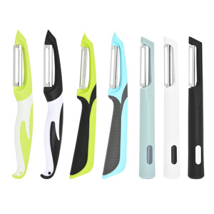 Pelador de Frutas y Verduras Multifuncional de Acero Inoxidable de 18.5 cm, Ligero para Uso en la Cocina - Product Image 3