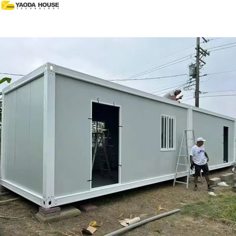 Tiny Steel Mobile Modular Flat Pack Sandwich Panel Prefabricated Container Foldable Prefab House