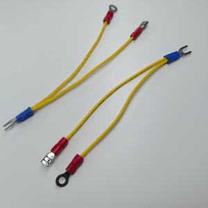 カスタムクリンプターミナル1 ~ 2ウェイO型リングラグ女性用スペードラウンドジャンパーバッテリーケーブルアセンブリODM OEMワイヤーハーネス - Product Image 2