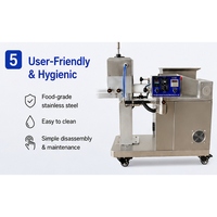 Machine Commerciale Compacte Multifonctionnelle en Acier Inoxydable SUS304 pour Barres Protéinées, Extrudeuse de Fruits et Dattes, et Machine à Biscuits Végétaliens