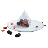 Teh Celup Segitiga Merah Campuran Black Wolfberry Mulberry 5g, Sehat & Bernutrisi, Dapat Disesuaikan, Praktis & Mudah Dibawa