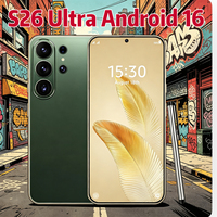 Teléfono Móvil S26 Ultra Android 16 de 7.3 Pulgadas, 22GB+2TB, 5G, Batería de 8000mAh, Alta Calidad, 108MP, 144Hz, Desbloqueado